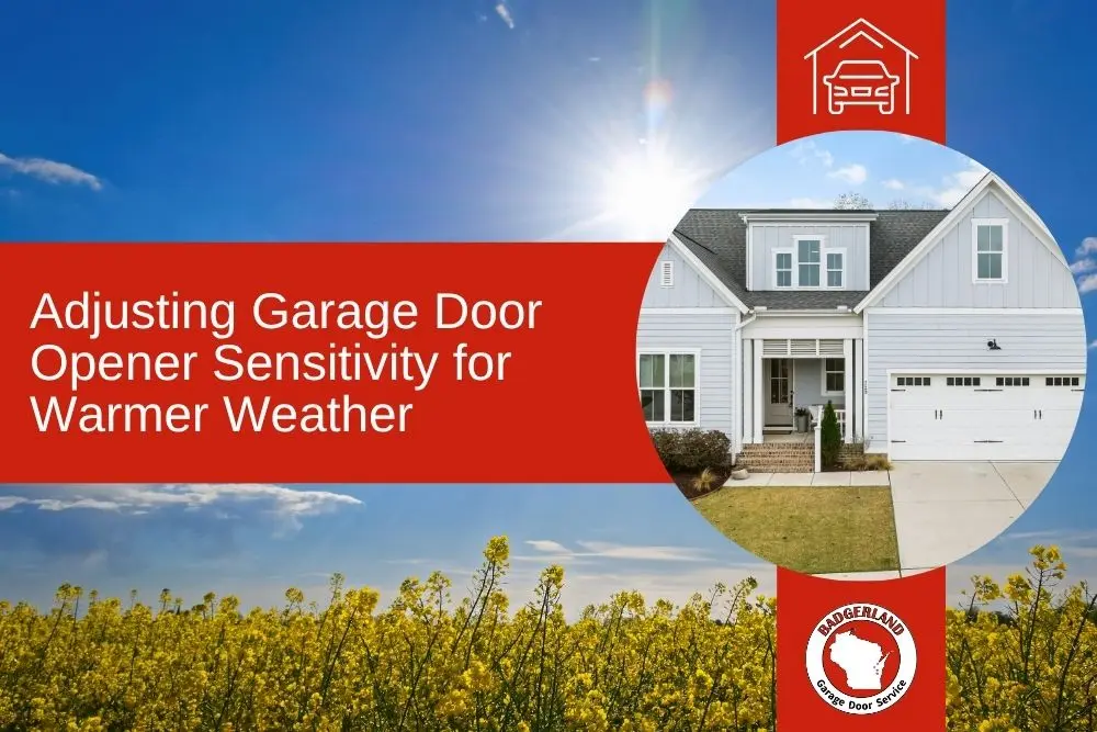Adjusting Garage Door Opener Sensitivity