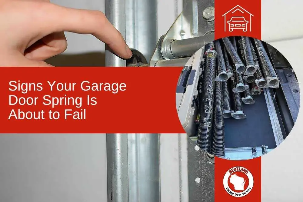 Signs Your Garage Door Spring Is About to Fail