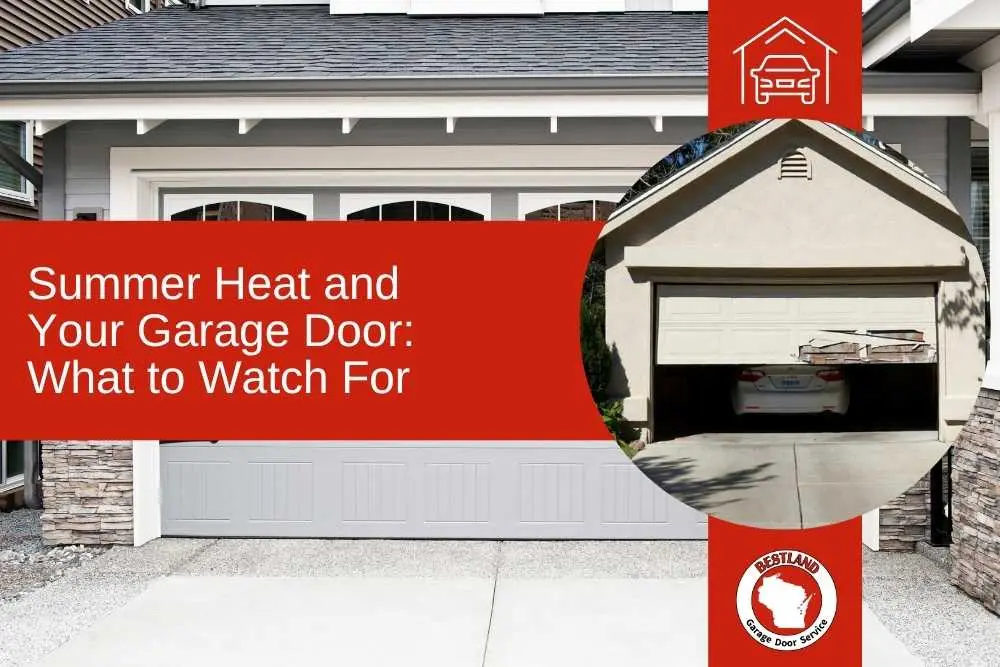 summer garage door maintenance