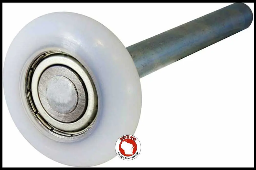 Garage door roller inspection and replacement in Green Bay and Appleton